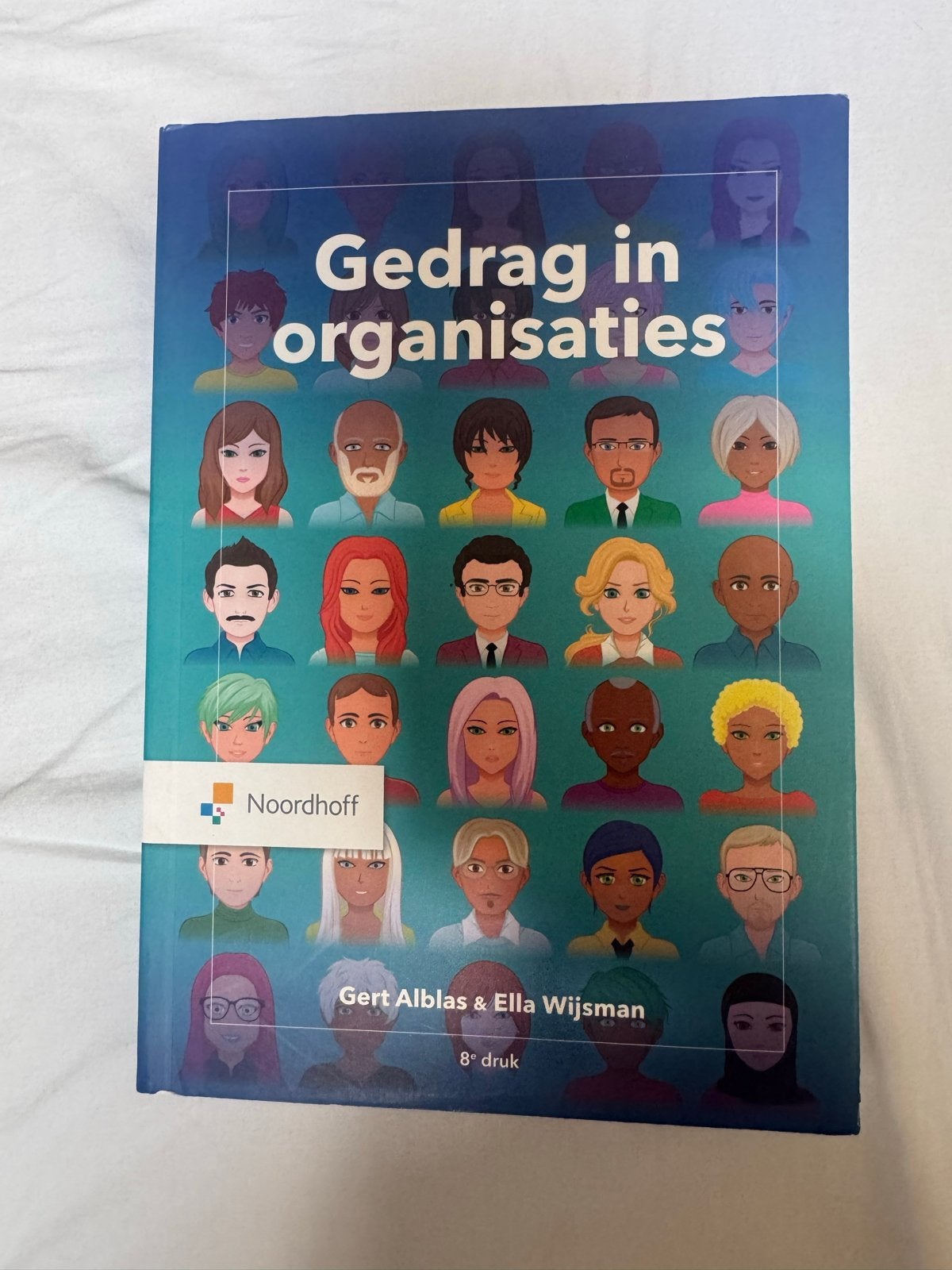 Gedrag in organisaties - 8e druk - Alblas & Wijsman, Boeken, Ophalen of Verzenden, Gamma, Nieuw, HBO