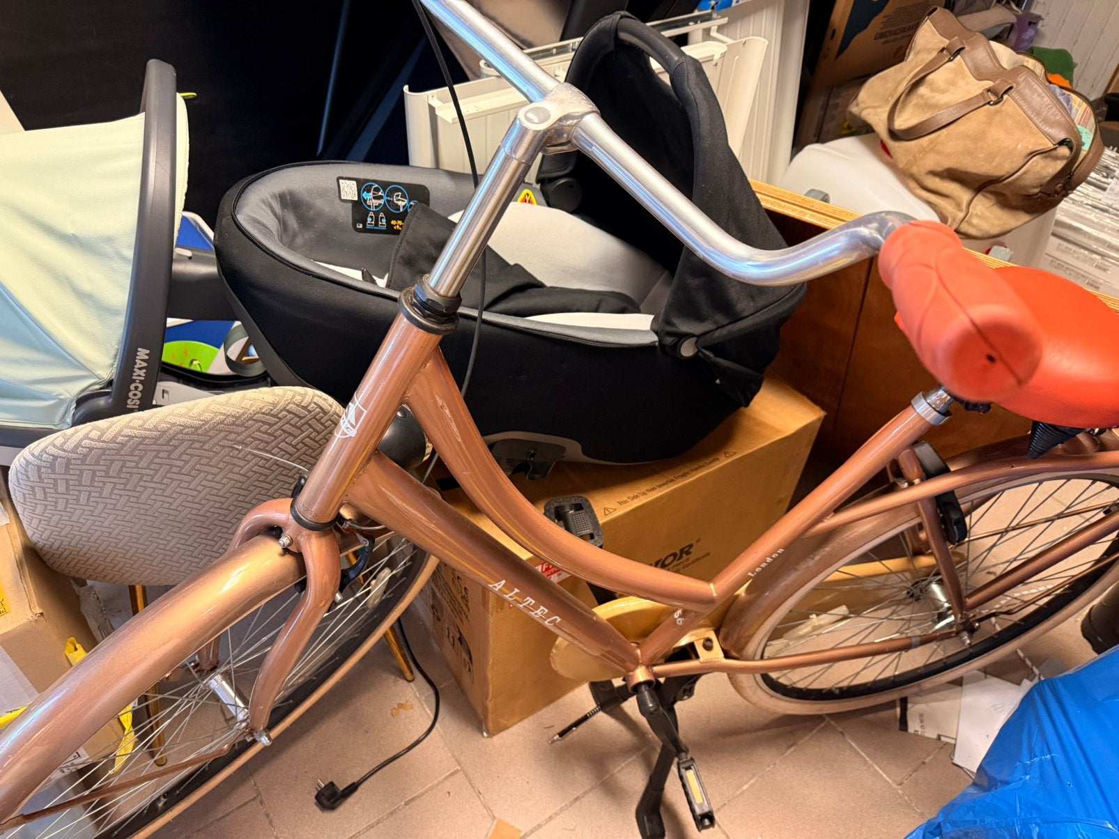 Altec London Omafiets 28 inch 2019, 53 tot 56 cm, Ophalen, Zo goed als nieuw