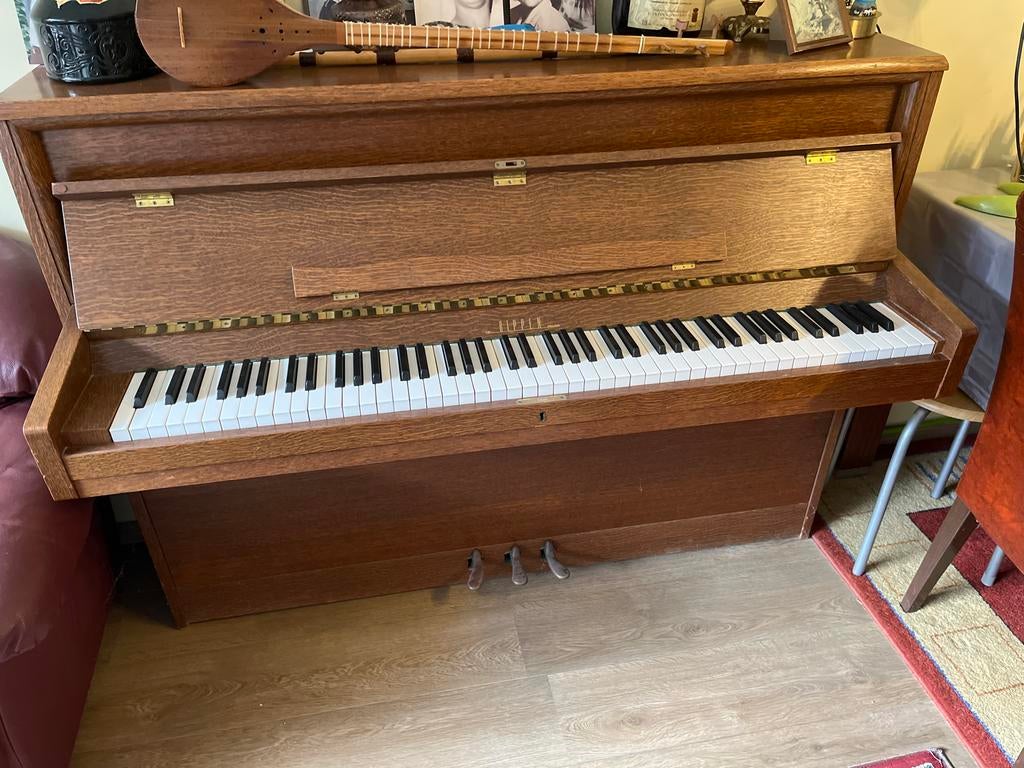 Rippen Piano - Klassiek Houten Model, Ophalen, Gebruikt, Bruin, Piano