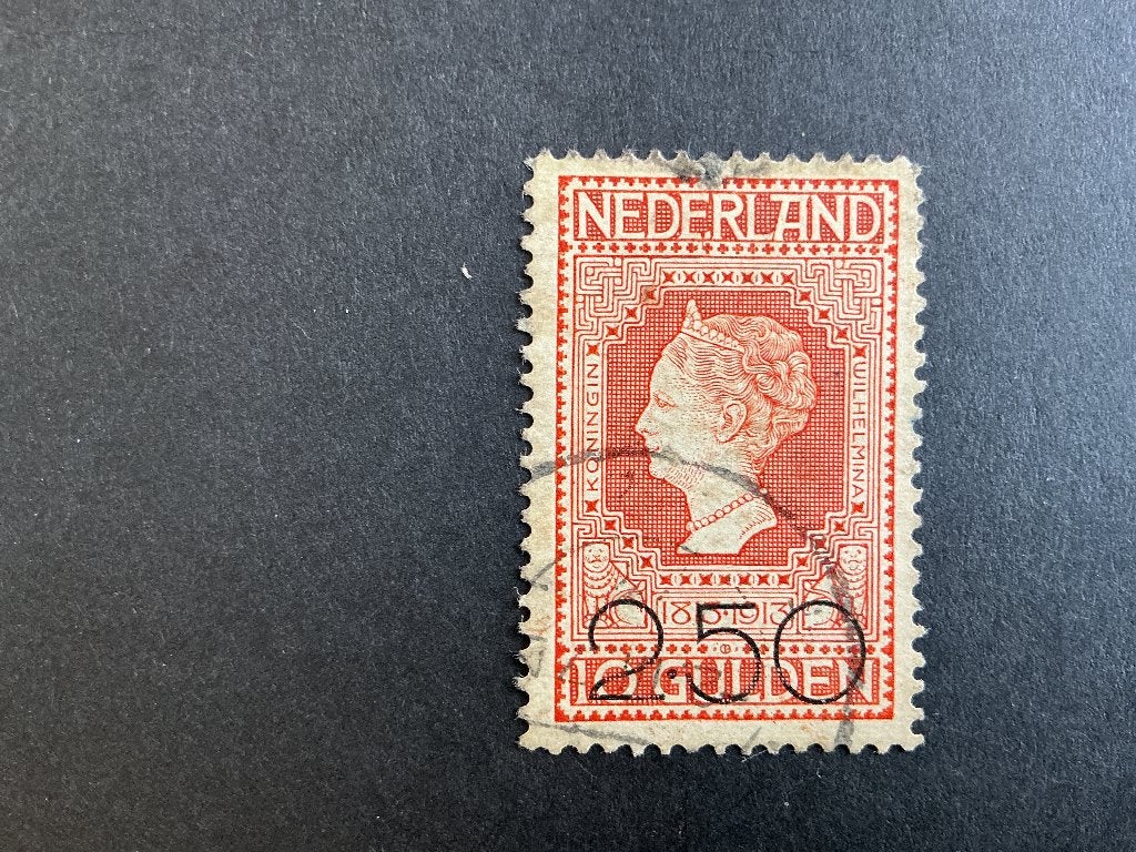 105 met gebroken E, Verzenden, T/m 1940, Gestempeld