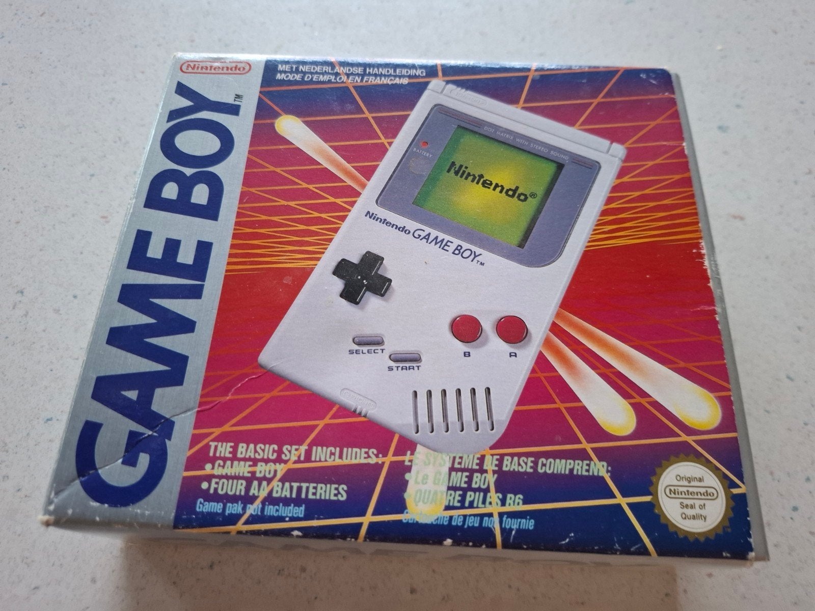 Nintendo lege doos Gameboy, Spelcomputers en Games, Ophalen of Verzenden, Gebruikt, Game Boy Color