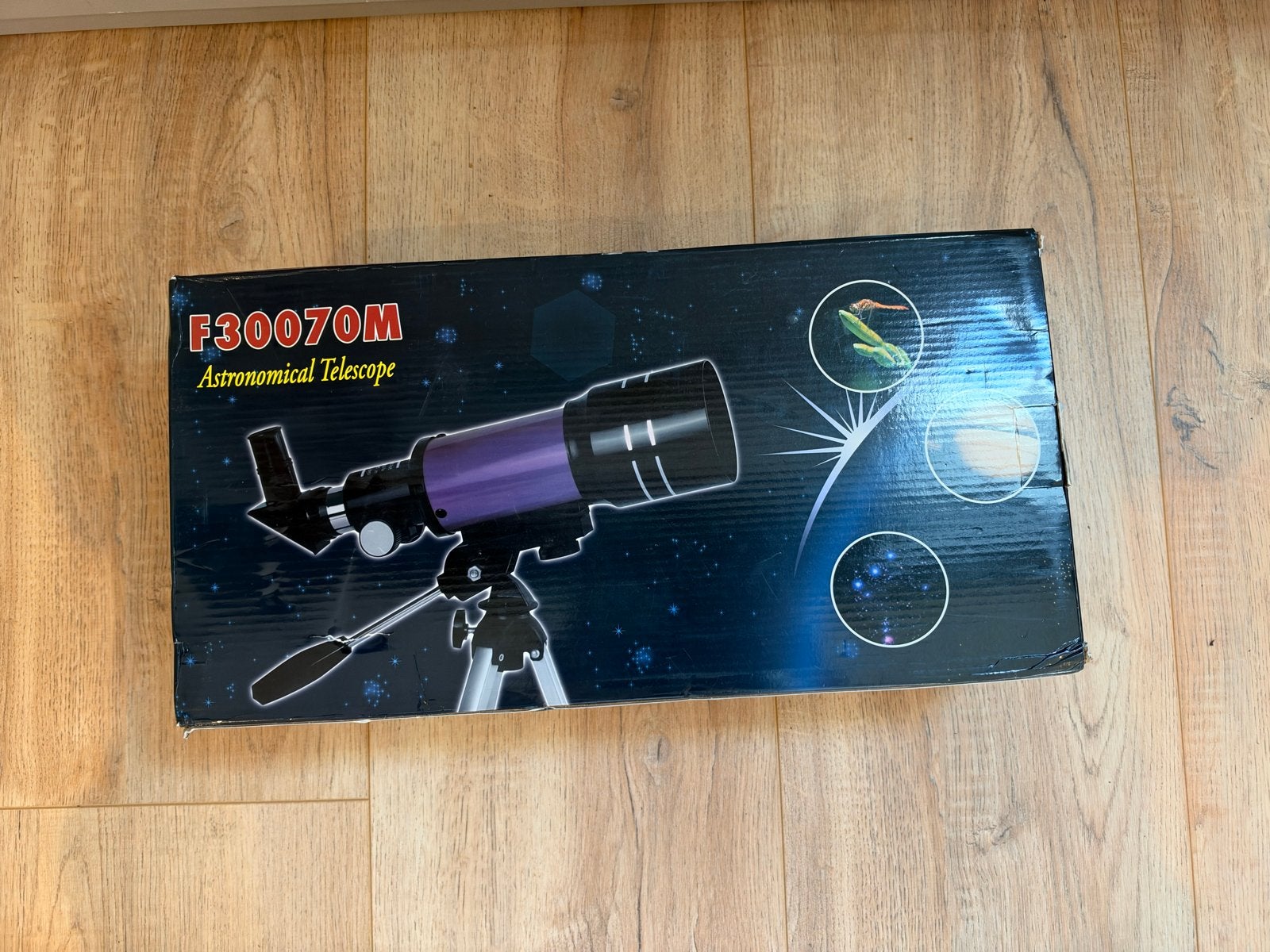 Astronomische Telescoop F30070M - Nieuw in doos, Ophalen, Lenzentelescoop (refractor), Minder dan 80 mm, Nieuw