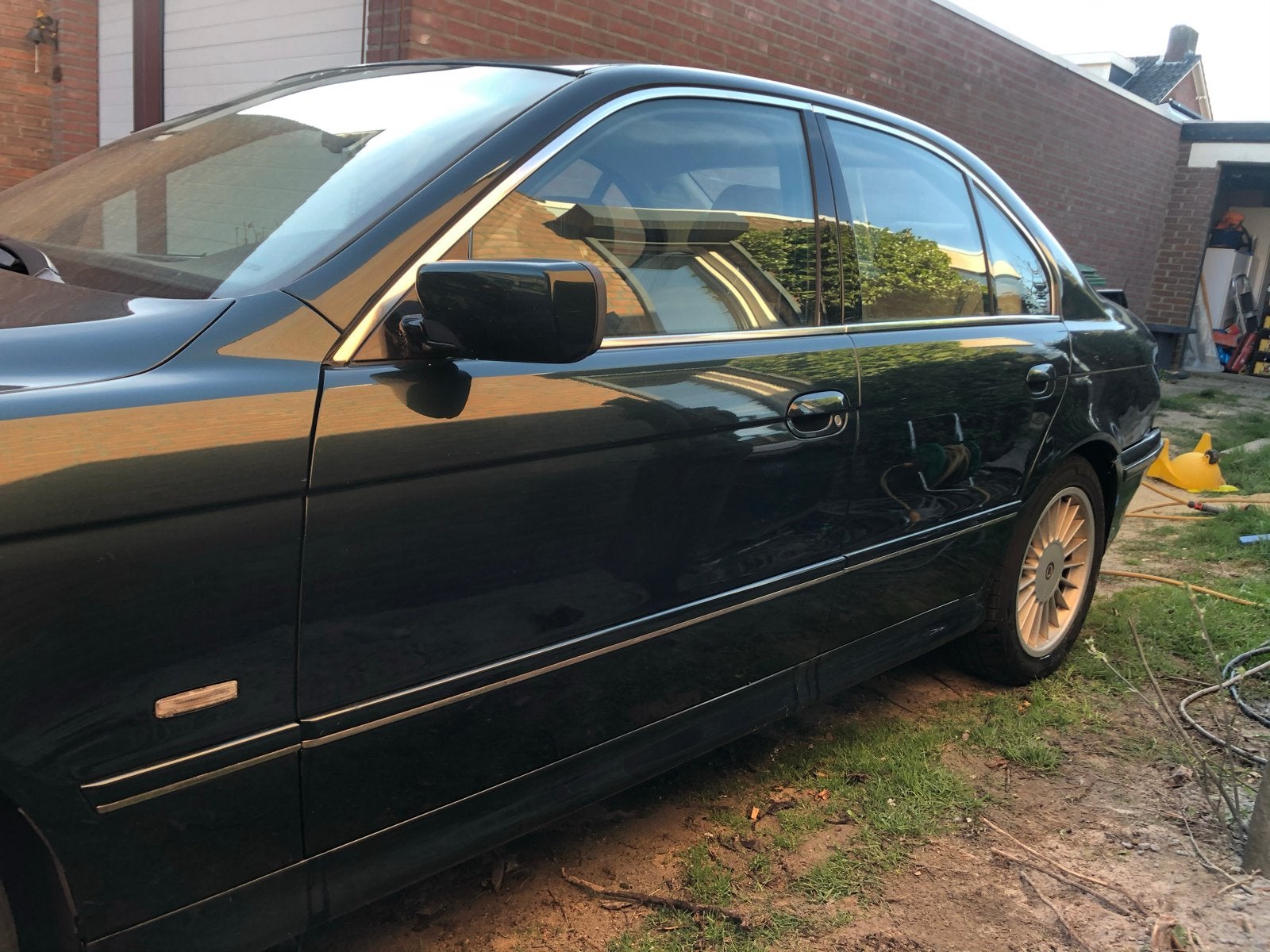 BMW E39 bestuurders en bijrijders deur groen, Auto-onderdelen, Ophalen, Gebruikt, BMW, Voor
