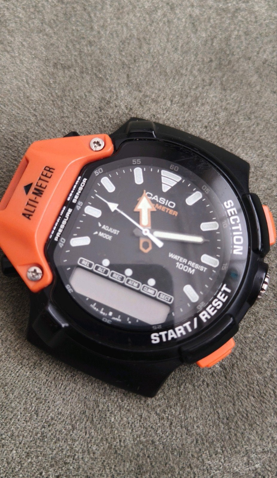 Casio AW-330, Ophalen of Verzenden, Zwart, IOS