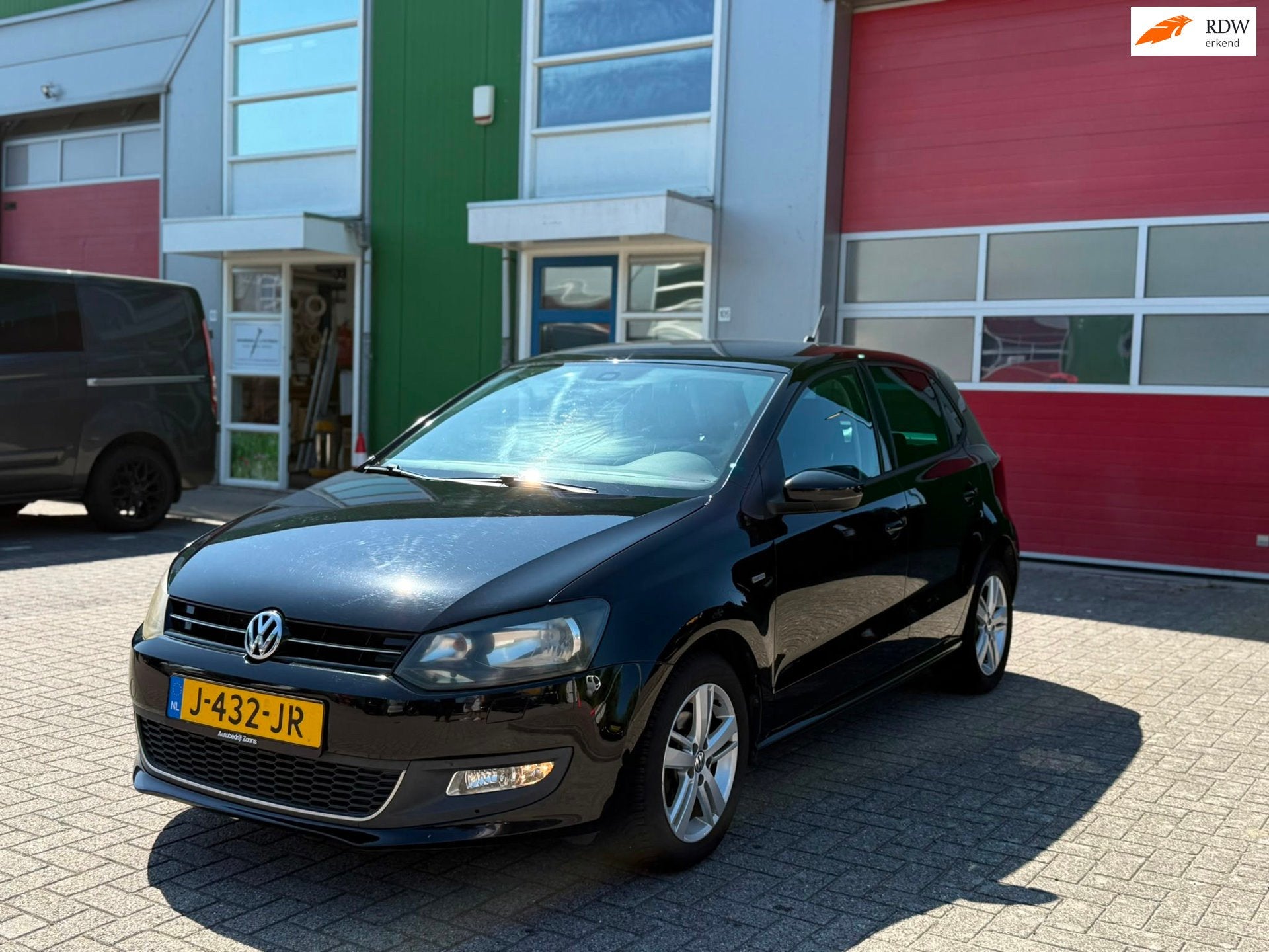 Volkswagen Polo 1.2-12V Match PDC AIRCO CRUISE TREKHAAK, Auto's, Euro 5, Zwart, 1198 cc, Zwart