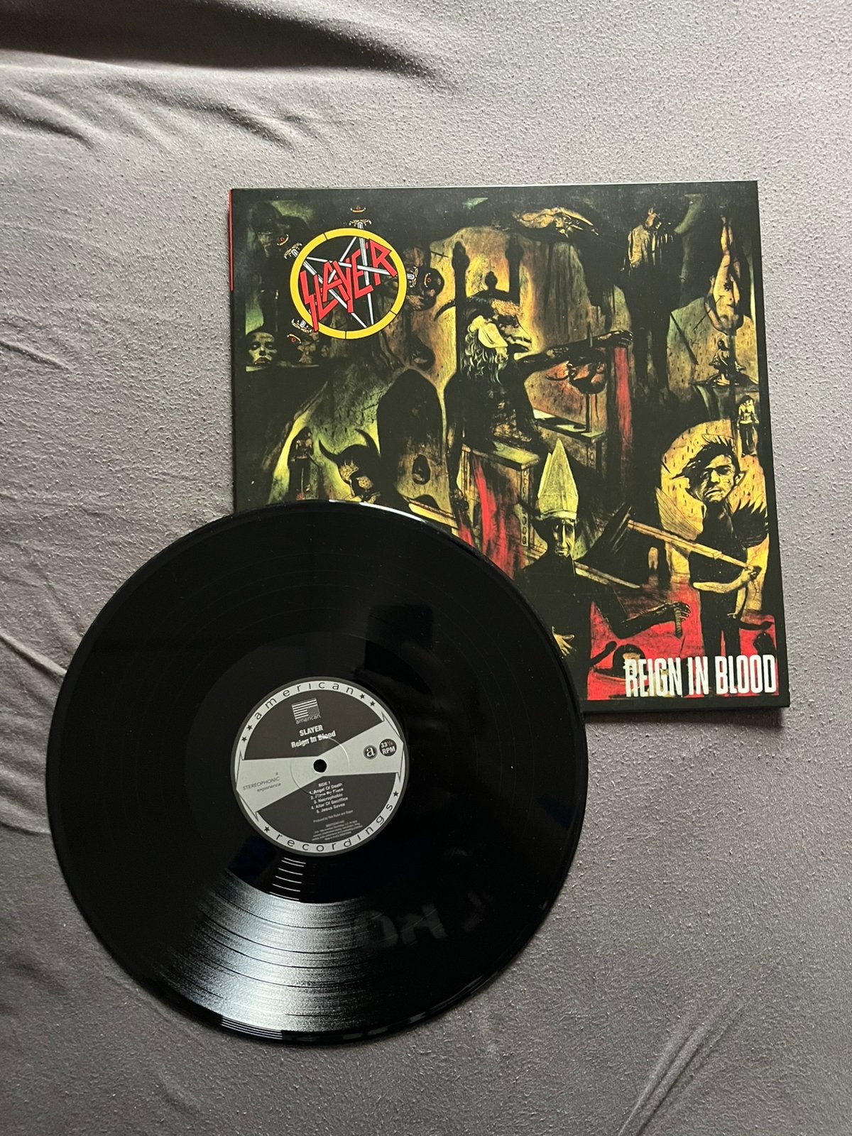 Slayer Reign in Blood Vinyl, Ophalen of Verzenden, Zo goed als nieuw