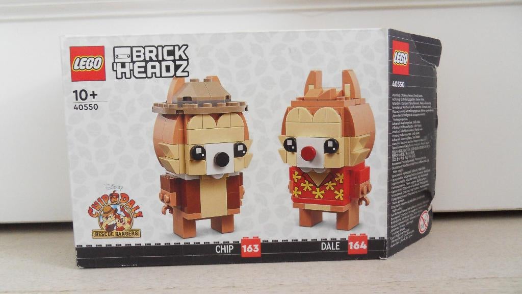 Lego : Brick Headz 40550 Knabbel en Babbel met doos en boek, BrickHeadz, Lego, Compleet, Ophalen of Verzenden