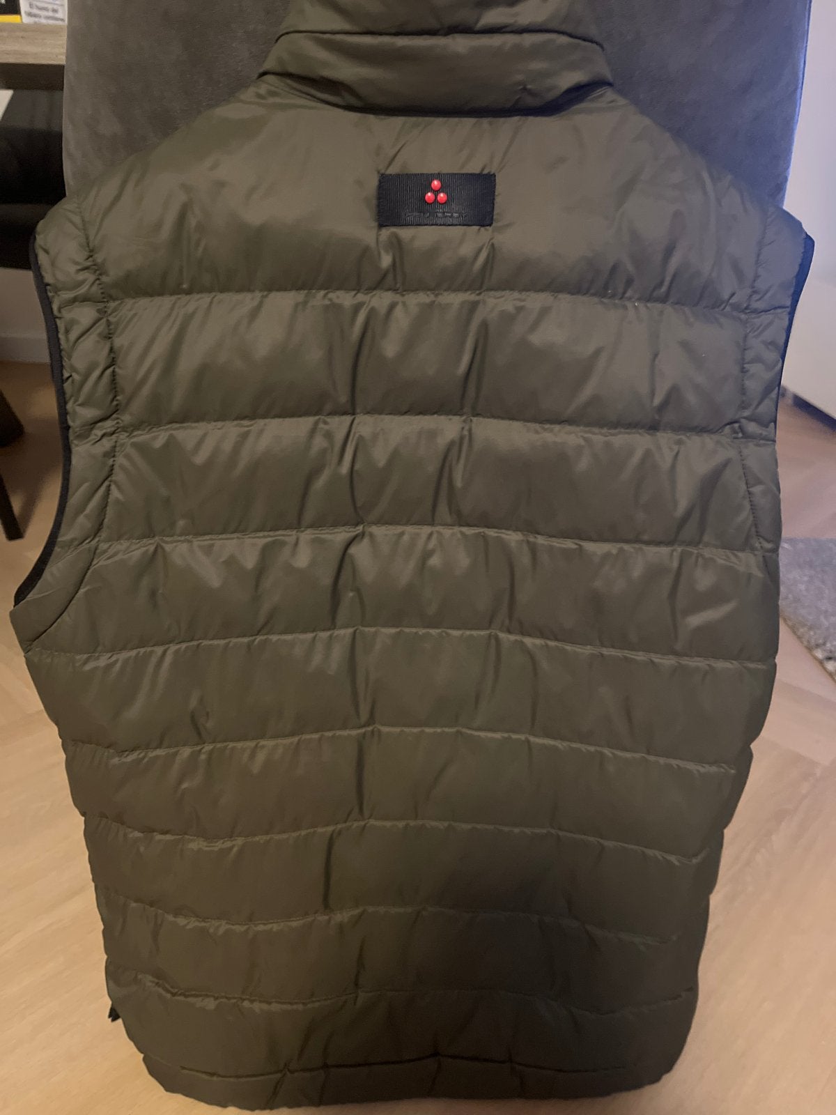 Heren bodywarmer Peuterey, maat M groen, Ophalen of Verzenden, Zo goed als nieuw, Maat 48/50 (M), Groen