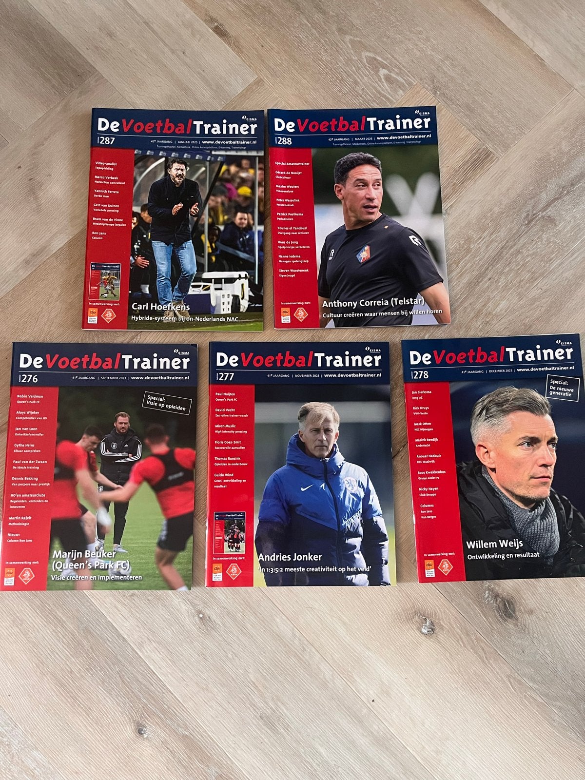 Vakblad De Voetbaltrainer 2023 en 2025, Ophalen of Verzenden, Gelezen, Balsport