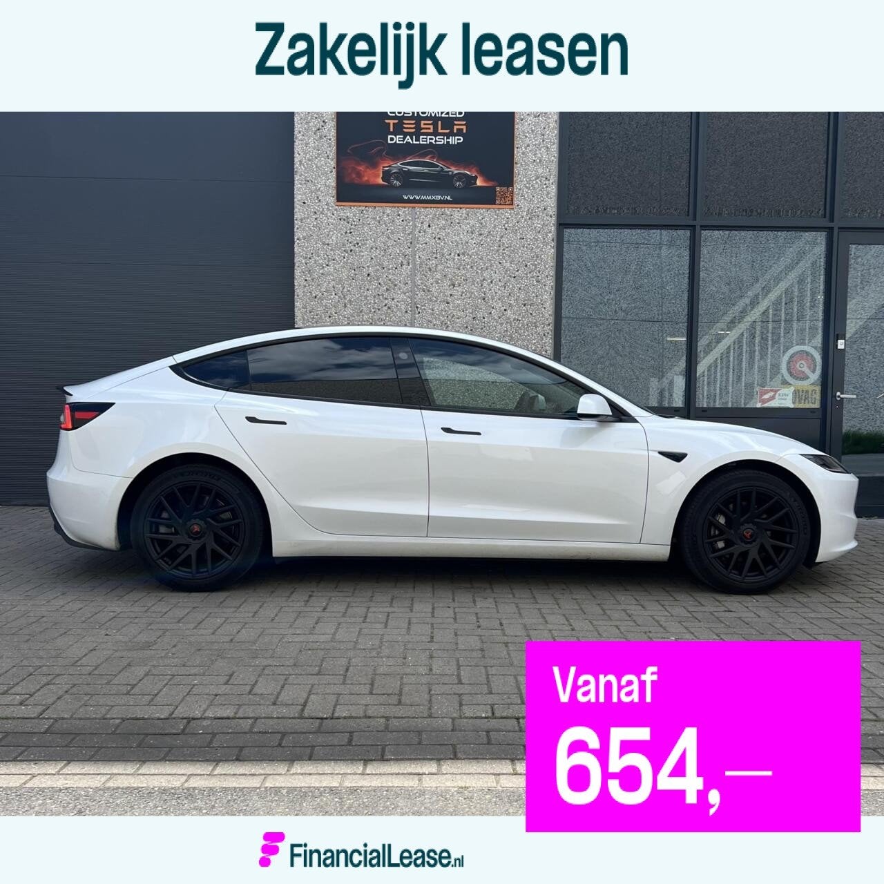 Tesla Model 3 HIGHLAND PREMIUM LFP RWD+MMX PACK+IAP+SOH 96.6, Automaat, Achterwielaandrijving, Gebruikt, Zwart