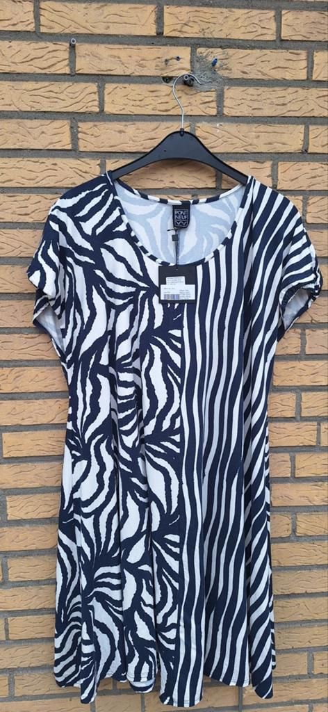 PONT NEUF Thelma Jurk  Maat 2XL, Kleding | Dames, Grote Maten, Nieuw, Jurk, Blauw, Ophalen of Verzenden