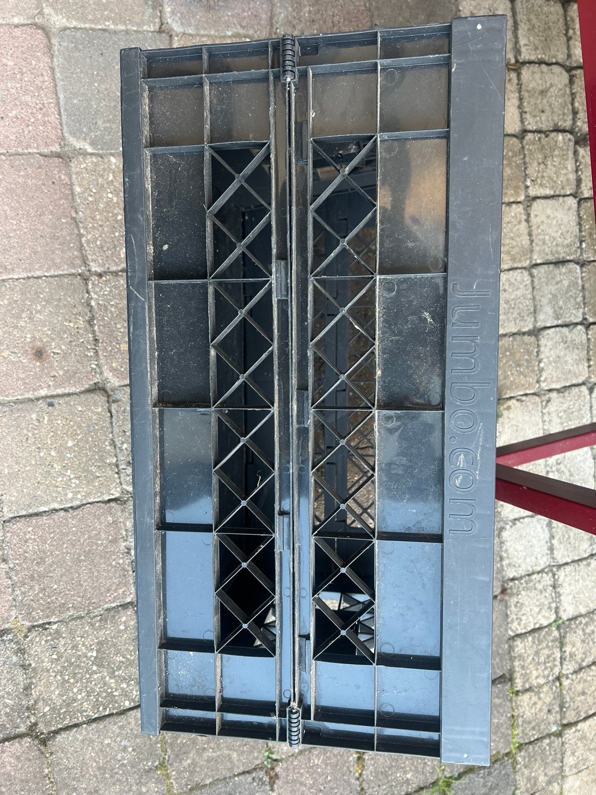 Opvouwbare Jumbo krat - Handig en ruimtebesparend, Ophalen, Gebruikt, 40 tot 60 cm, Opvouwbaar
