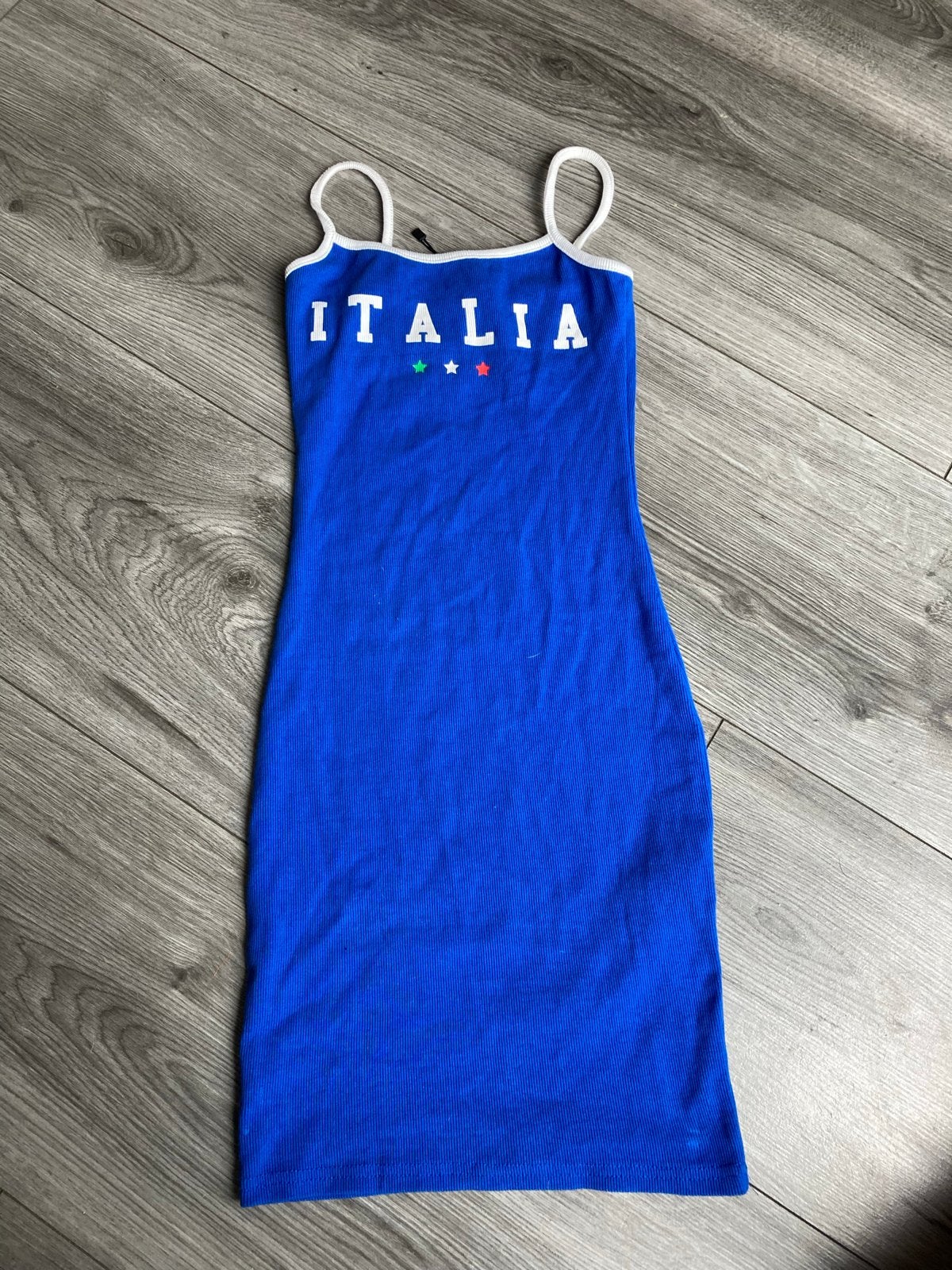 FB Sister Italia jurk - Maat XXS, Kleding | Dames, Jurken, Blauw, Ophalen of Verzenden, Zo goed als nieuw, Maat 34 (XS) of kleiner