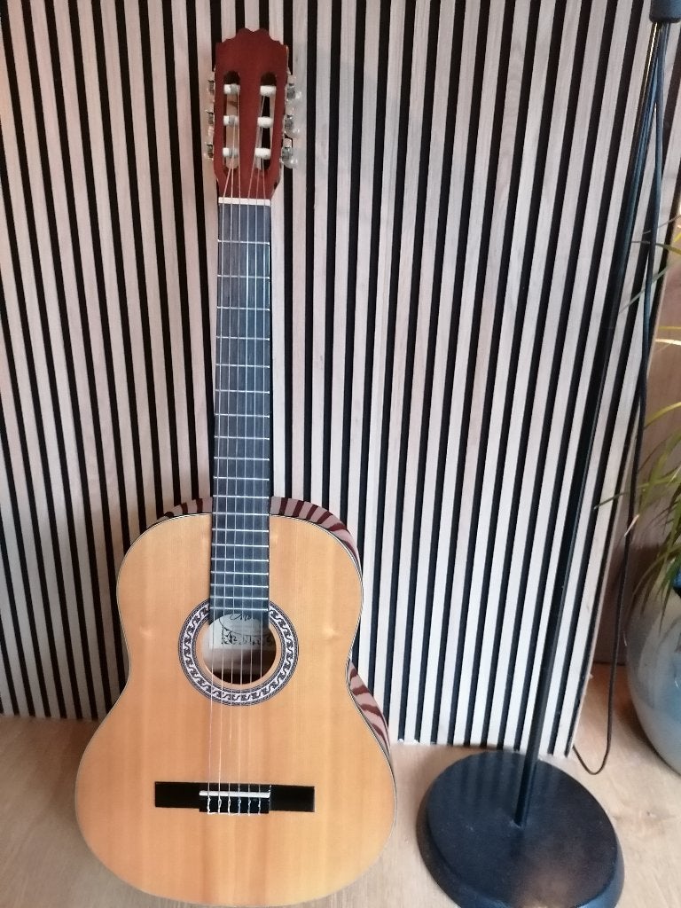 Gitaar. Akoestische. Mooi, Ophalen, Zo goed als nieuw, Klassieke of Spaanse gitaar, Met koffer