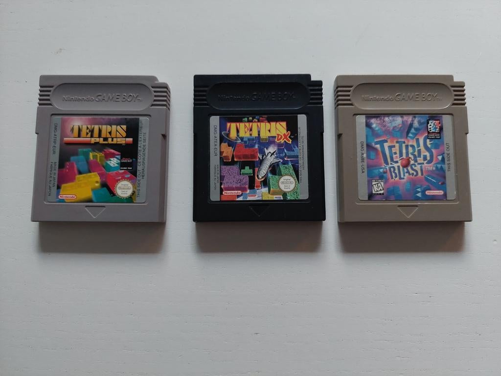 Game Boy Tetris Spellen, Ophalen, Puzzel en Educatief, Gebruikt, 1 speler