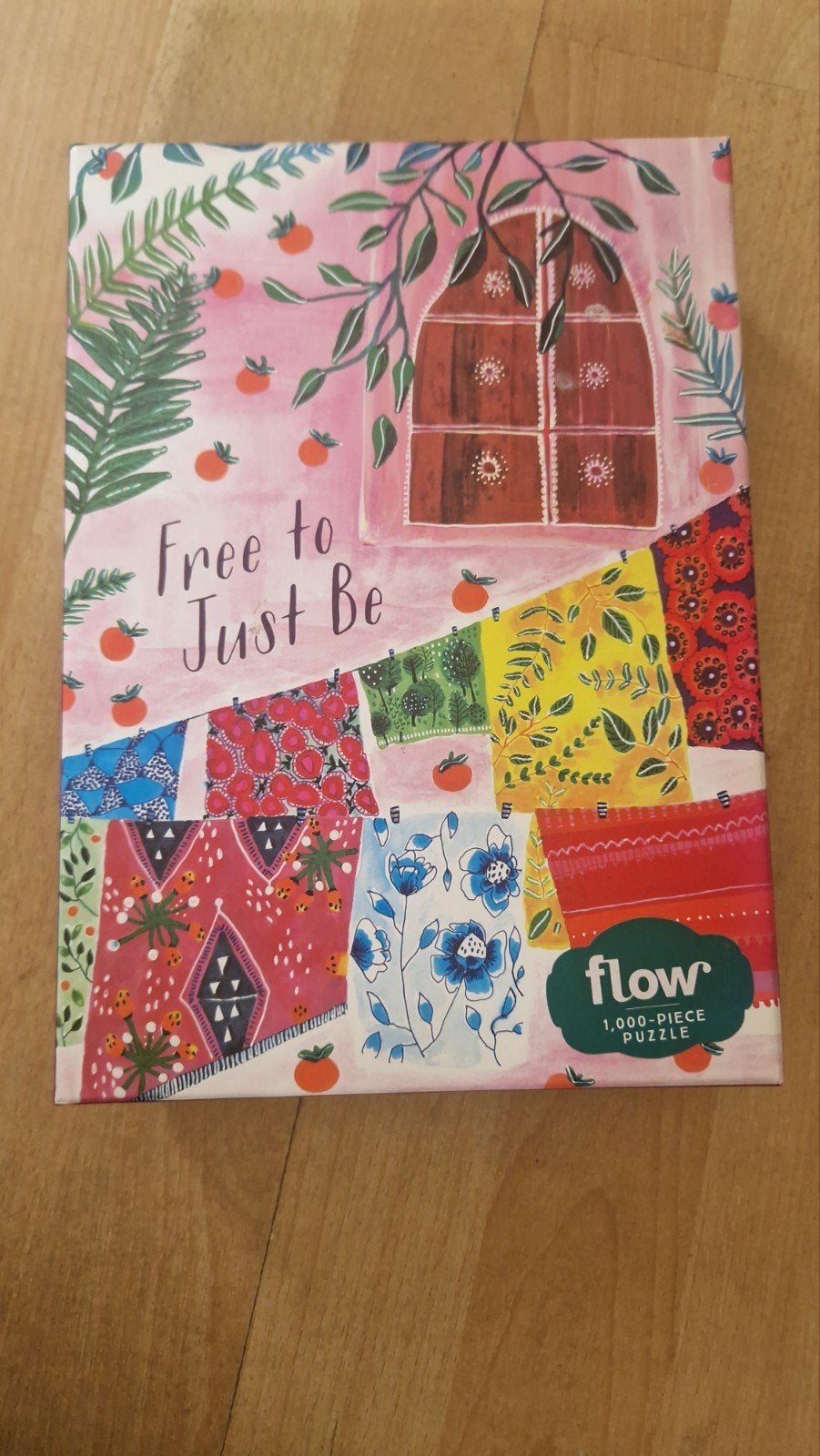 Flow 1000-delige legpuzzel 'Free to Just Be', Hobby en Vrije tijd, Denksport en Puzzels, Ophalen of Verzenden, 500 t/m 1500 stukjes