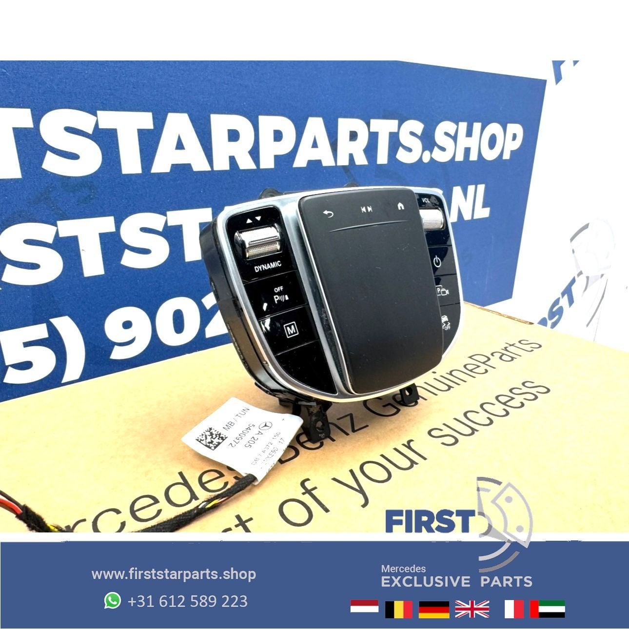 A2539000008 Mercedes FACELIFT TOUCHPAD W205 W253 W213 W166 C, Auto diversen, Gebruikt, -, -, Ophalen of Verzenden