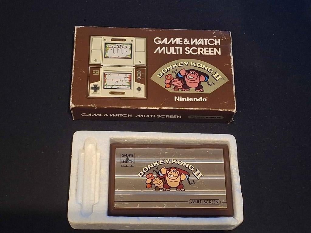 Donkey Kong 2 Game & Watch Multi Screen, Spelcomputers en Games, Spelcomputers | Nintendo Game Boy, Gebruikt, Overige modellen