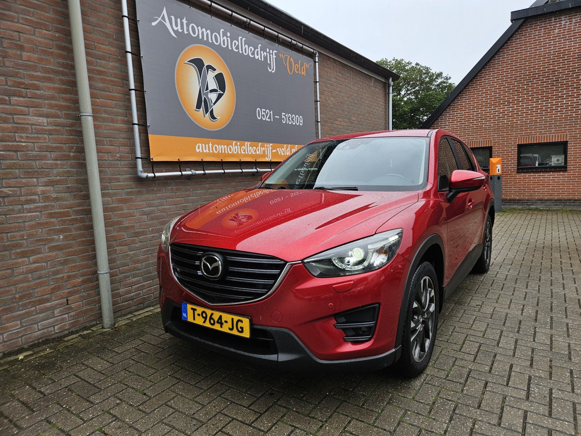 Mazda CX-5 2.5 SkyActiv-G 192 GT-M 4WD (bj 2015, automaat), Automaat, Automatische klimaatregeling, SUV of Terreinwagen, Geïmporteerd