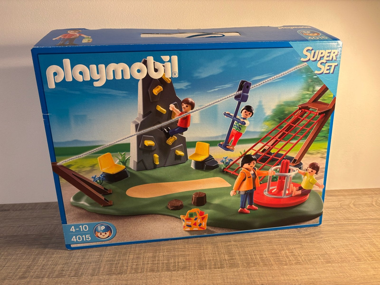 Playmobil 4015: Super set klimpark- Complete set, Complete set, Overige typen, Ophalen of Verzenden, Zo goed als nieuw