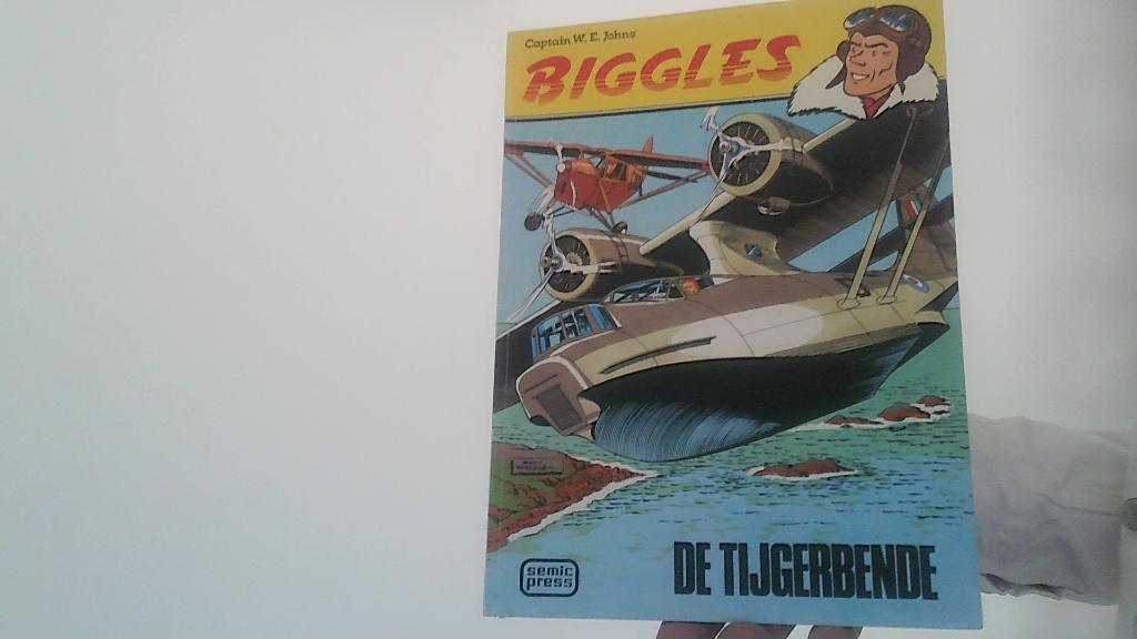 biggles nr 3 de tijgerbende uitgave semic press uit 1979, Boeken, Stripboeken, Eén stripboek, Verzenden, Zo goed als nieuw