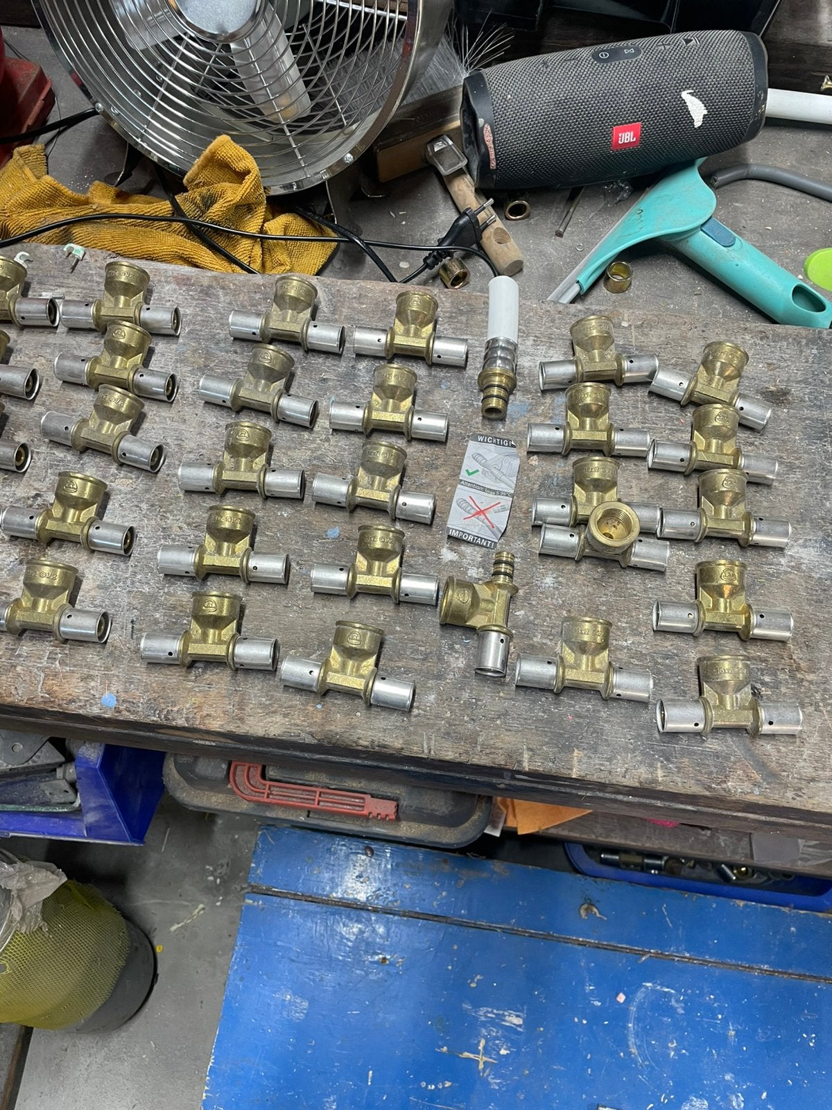 Uponor t- stuk 16-1/2”-16, Ophalen of Verzenden, Nieuw, Overige typen
