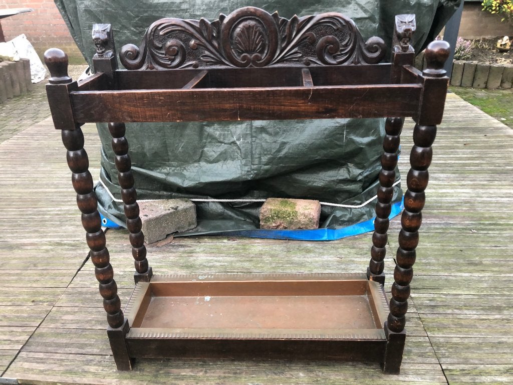 oude paraplubak, Huis en Inrichting, Ophalen, Gebruikt, Hout