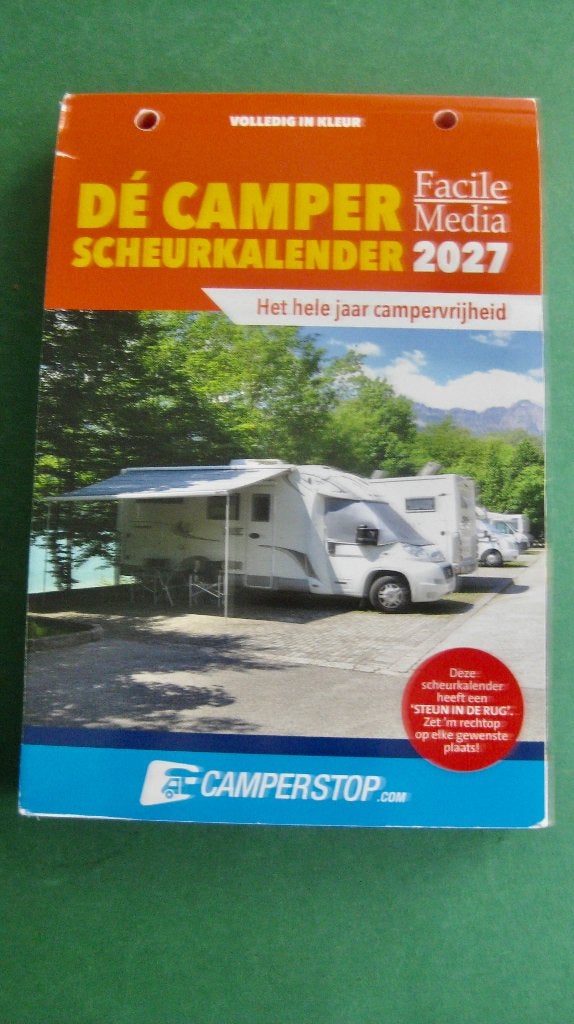 Dé camper scheurkalender 2027, Ophalen of Verzenden, Dagkalender, Nieuw