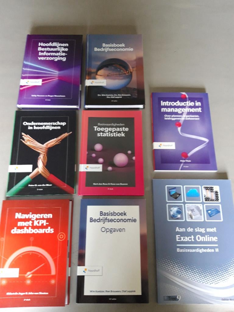 Studieboeken HBO Accountancy, Boeken, Nieuw, Diverse auteurs, Beta, HBO
