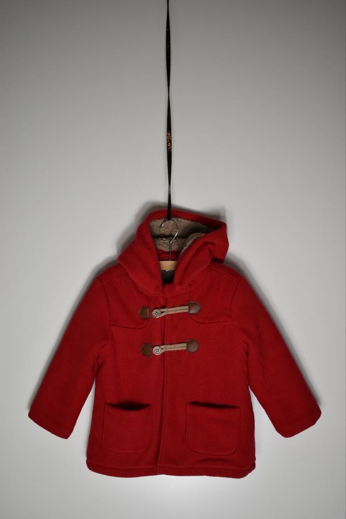 H&M houtje touwtje jas maat 92 z.g.a.n., Kinderen en Baby's, Meisje, H&M, Ophalen of Verzenden, Zo goed als nieuw