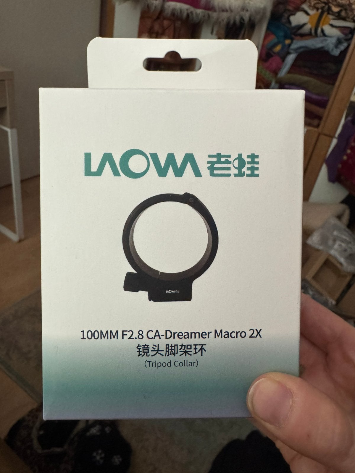 Laowa Tripod Mount Ring voor 100mm f/2.8 2x, Audio, Tv en Foto, Ophalen, Nieuw, Toebehoren
