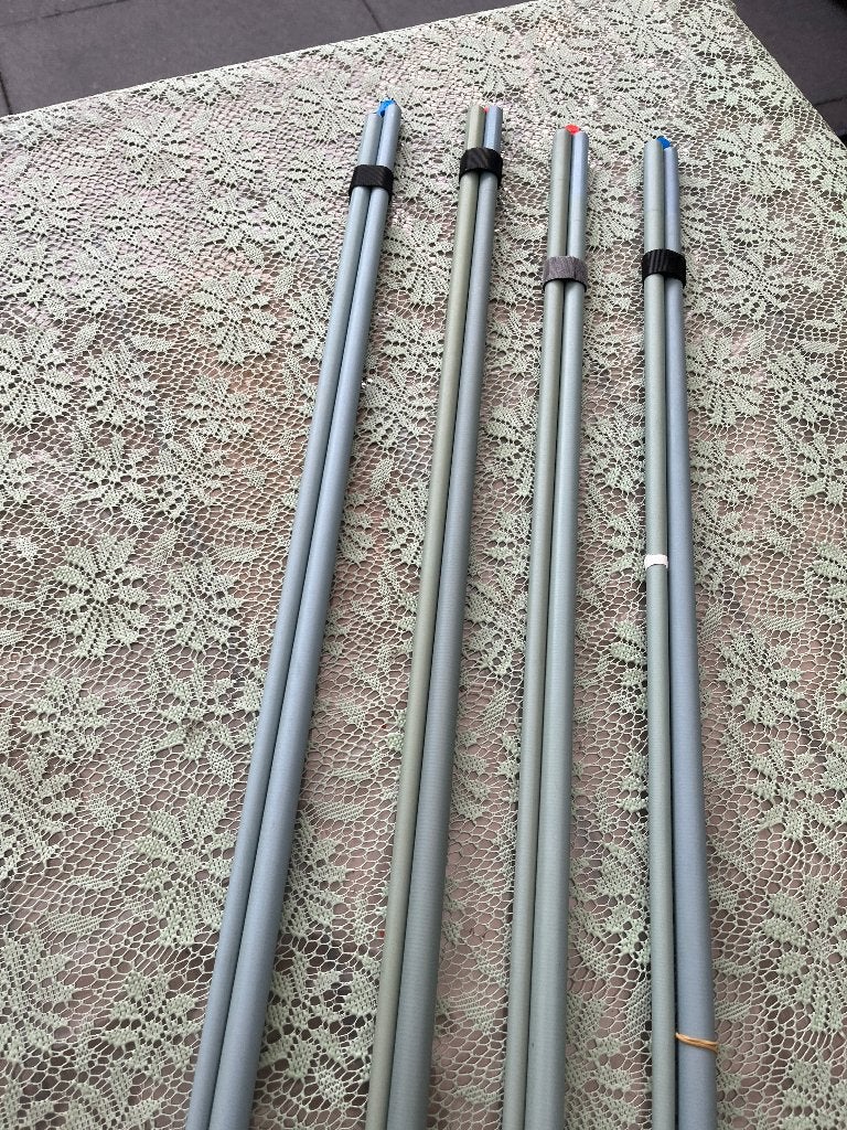 adv 928 / NIEUW set 4 topkits SENSAS, Watersport en Boten, Ophalen, Nieuw, Vaste hengel