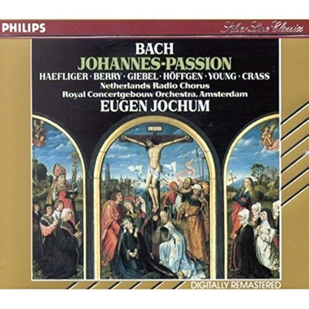Bach: Johannes Passion. Jochum, Haefliger, KCO, Ophalen of Verzenden, Barok, Zo goed als nieuw, Orkest of Ballet