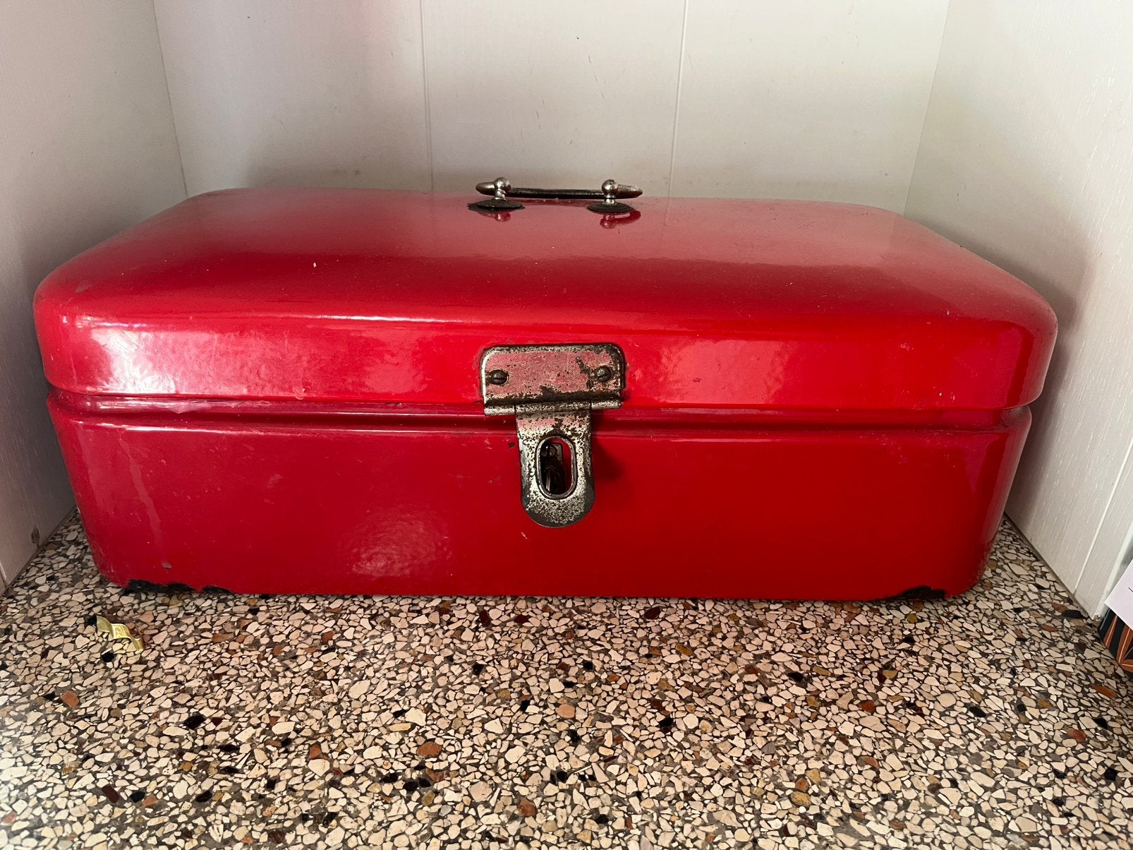 Brocante brood trommel/ bak, Ophalen
