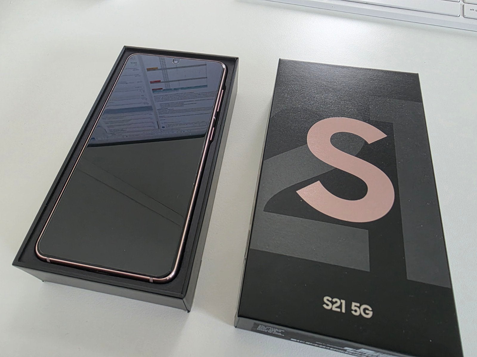 Samsung Galaxy S21 5G 128GB Phantom Pink - Zo goed als nieuw, Telecommunicatie, Mobiele telefoons | Samsung, Ophalen of Verzenden