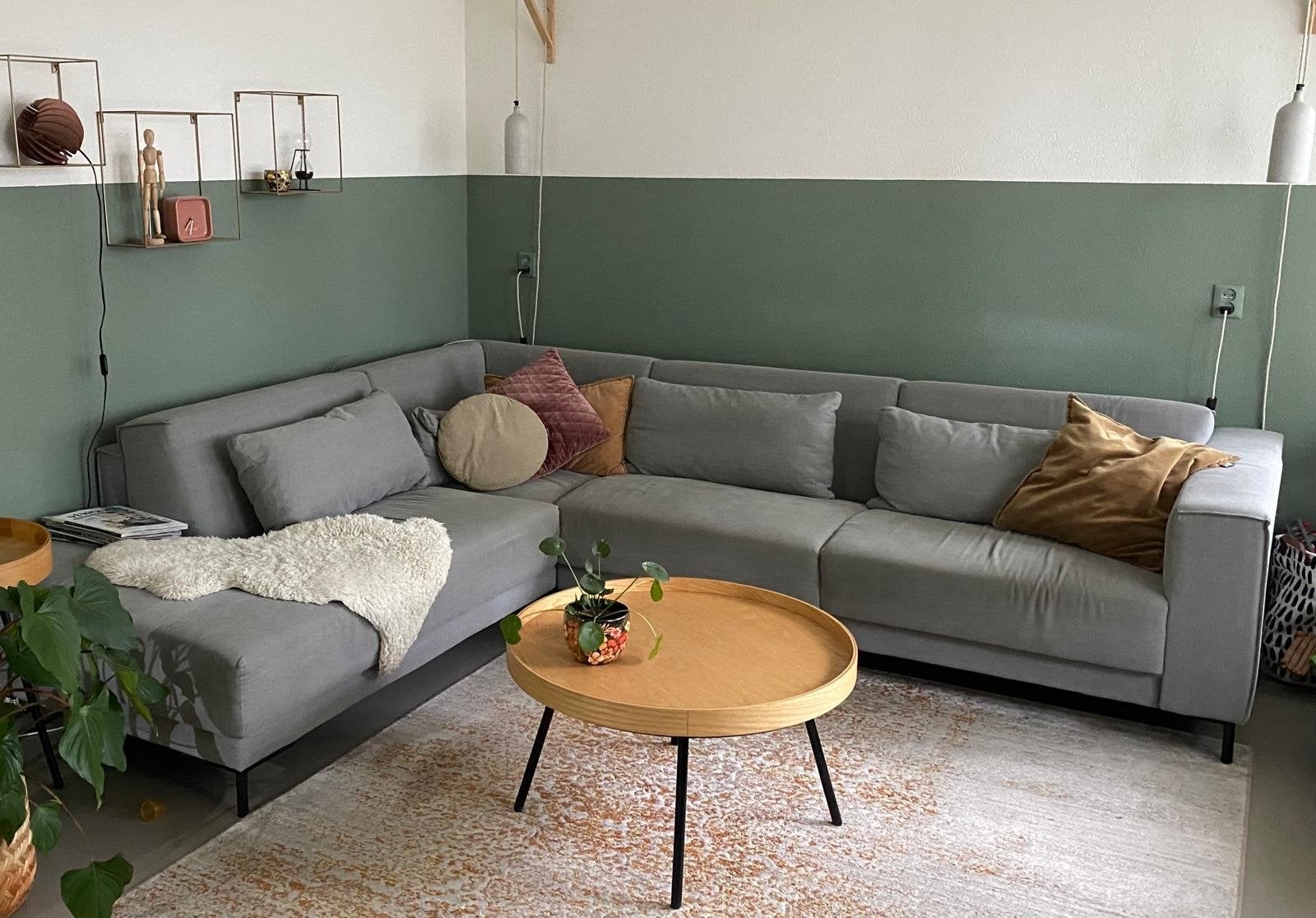 Grote Hoekbank 250x290 cm - Gratis af te halen, Huis en Inrichting, Banken | Bankstellen, Ophalen, 250 tot 300 cm, Gebruikt, 100 tot 125 cm