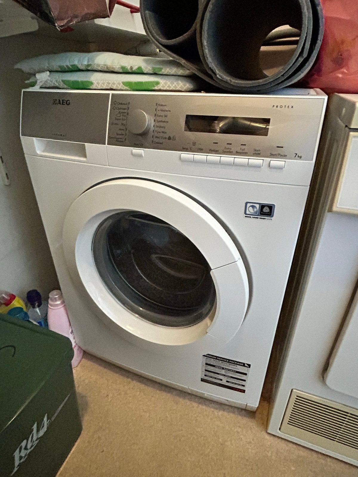 AEG Lavamat L76475NFL Wasmachine - 7kg - uiterlijk zondag, Ophalen, Gebruikt, Voorlader, Kort programma