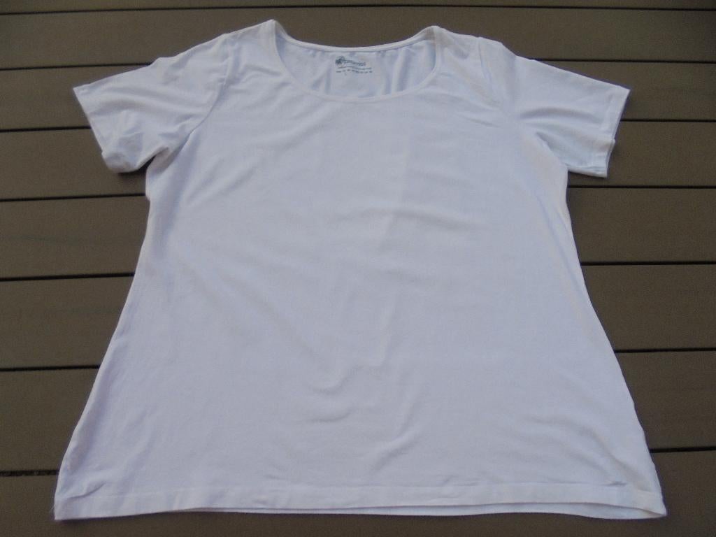 Wit shirt PROMISS, Kleding | Dames, Grote Maten, Promiss, Wit, Gedragen, Shirt of Top