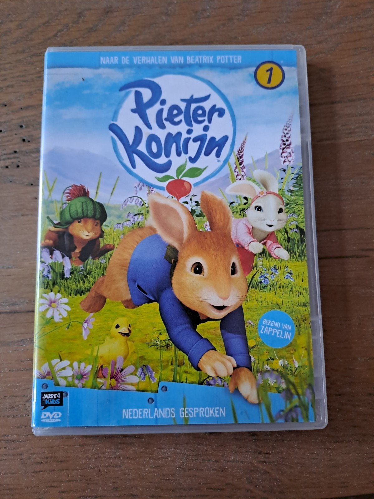 Dvd, Pieter Konijn- Nederlands Gesproken, Cd's en Dvd's, Alle leeftijden, Tv-serie, Zo goed als nieuw, Familie
