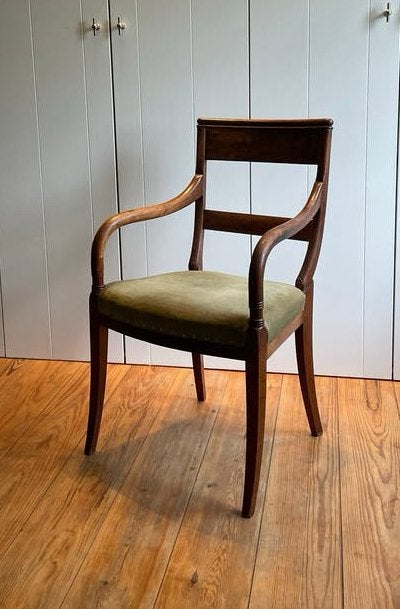 Prachtige Directoire damesfauteuil - circa 1800, Ophalen