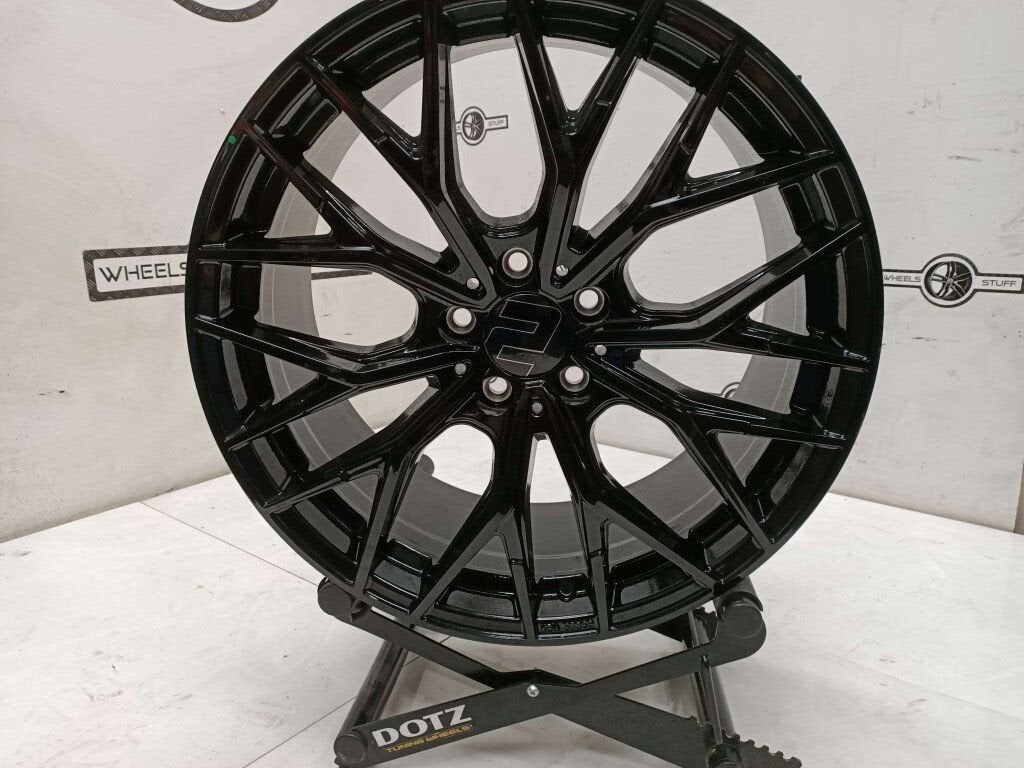 2Drv Wheelworld WH37 zwart lichtmetaal velgen 19"inch 5x112, Ophalen, Gebruikt, 19 inch, Banden en Velgen