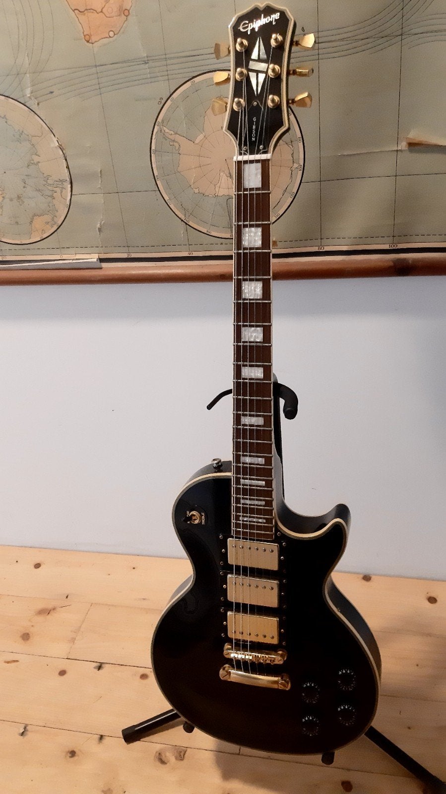 Epiphone Les Paul Black Beauty, Muziek en Instrumenten, Ophalen