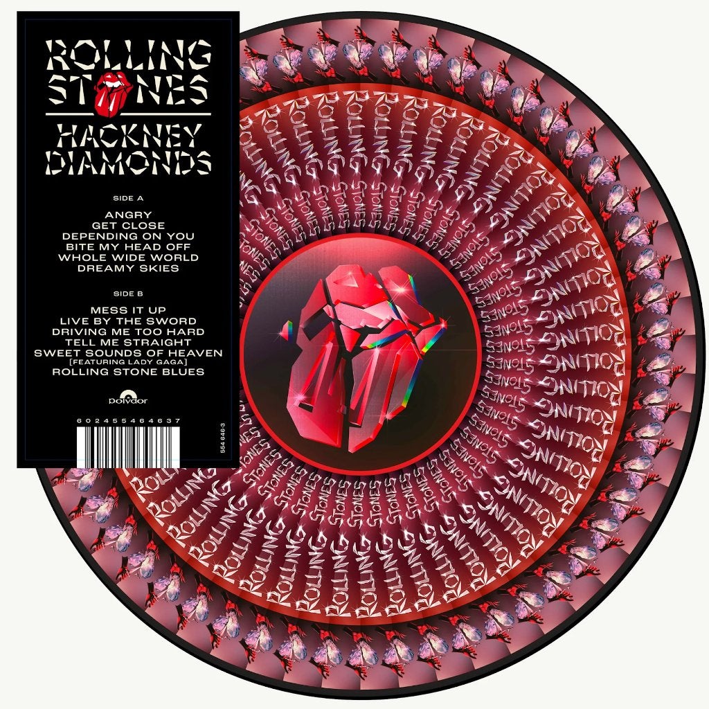 Vinyl LP Rolling Stones Hackney Diamonds LTD ZOETROPE NIEUW, LP, Picture disc, Pop, Ophalen of Verzenden