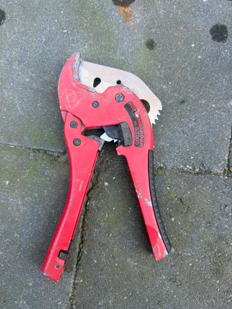 ROTHENBERGER buizen schaar 42mm, Ophalen of Verzenden, Zo goed als nieuw
