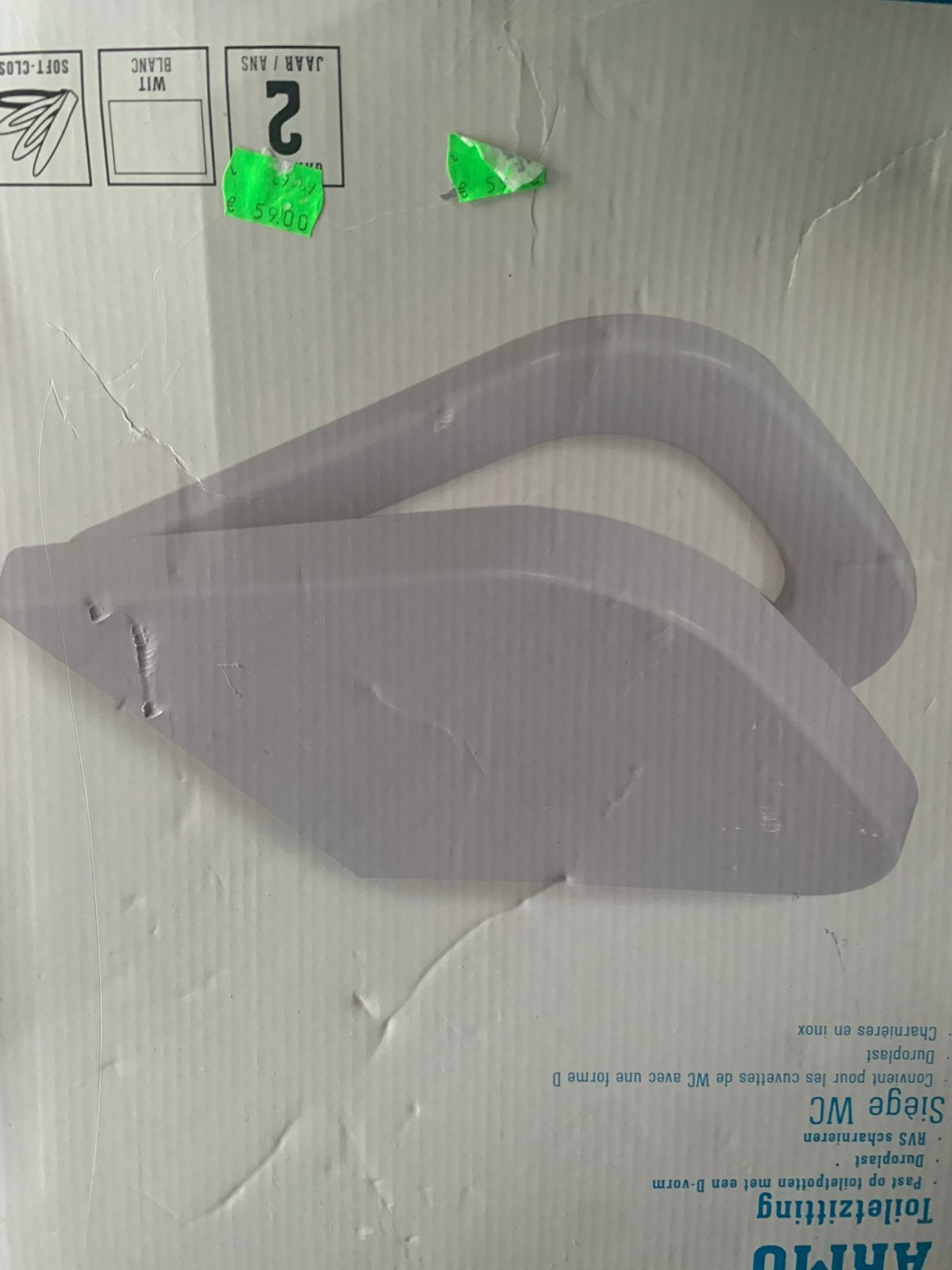2 WC brillen - Nieuw in verpakking, Ophalen, Nieuw, Toilet