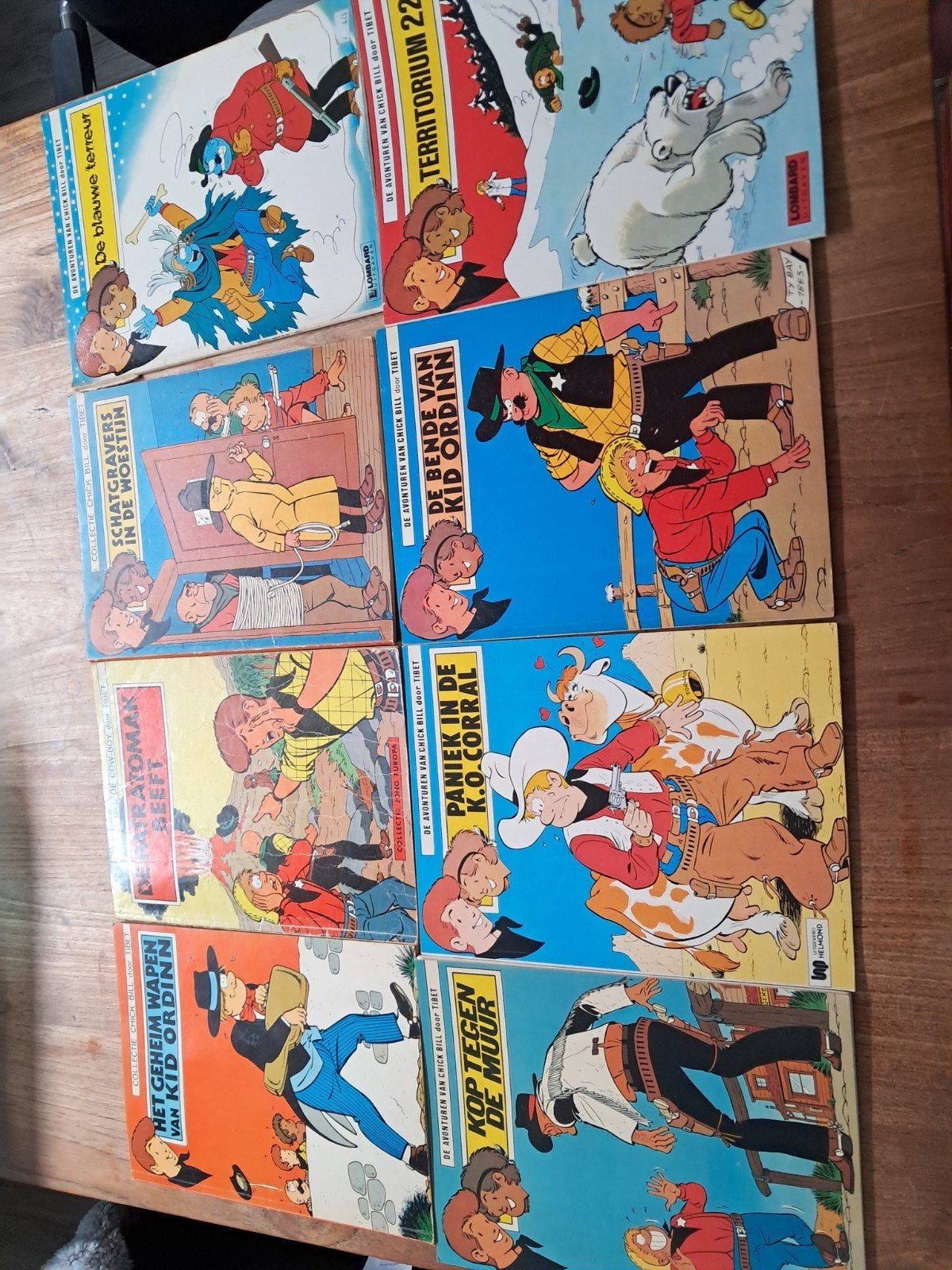 Grote collectie Chick Bill stripboeken - Lombard, Boeken, Meerdere stripboeken, Ophalen, Gelezen