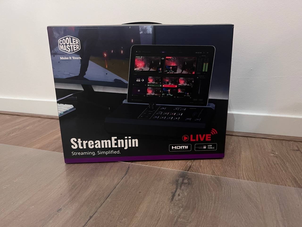 Cooler Master StreamEnjin, Ophalen of Verzenden, Zo goed als nieuw, Video