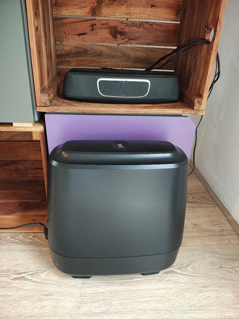 Polk Soundbar met Subwoofer - 150W, Dolby Digital, Ophalen, Bluetooth, Gebruikt