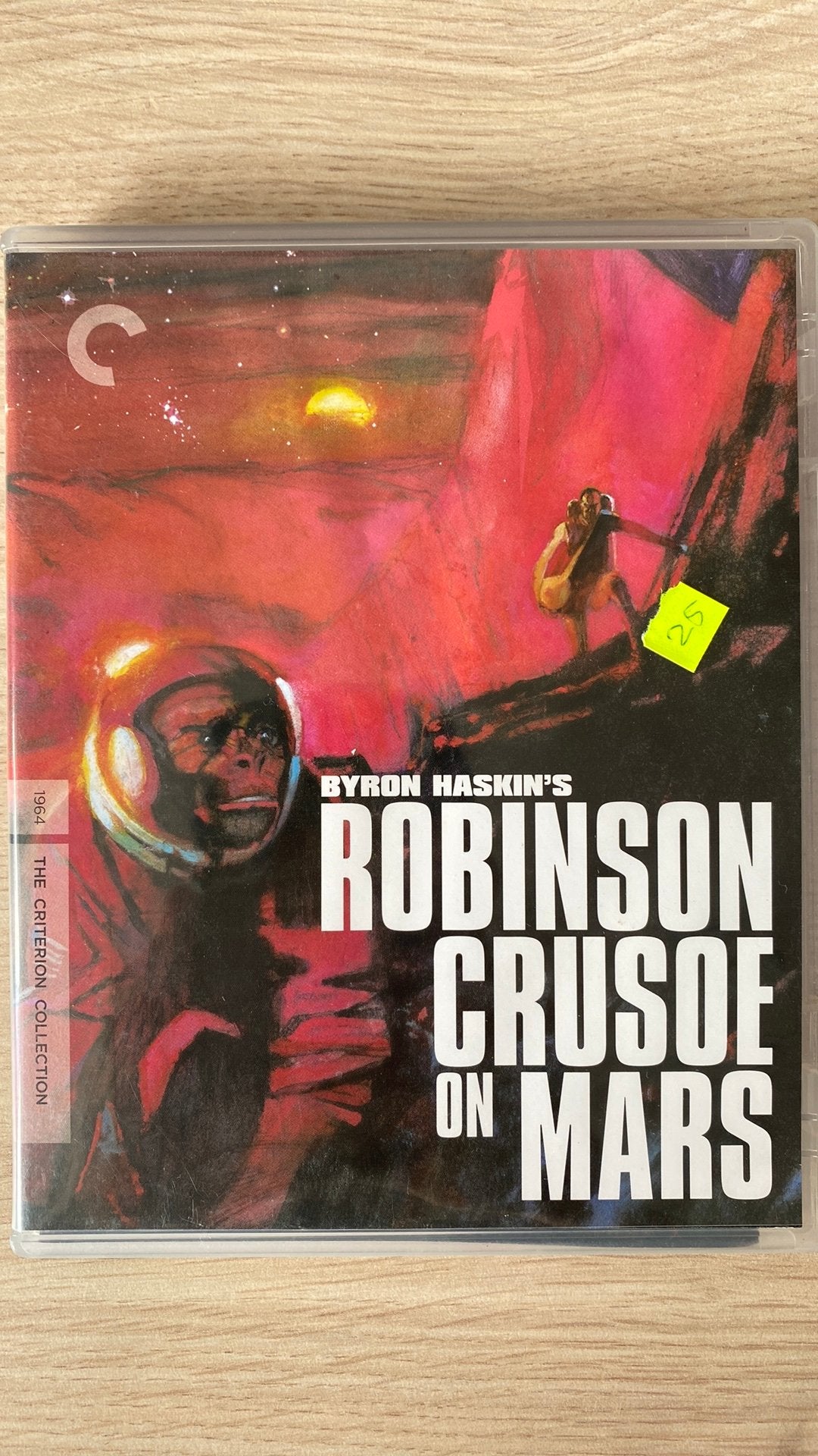 Robinson crusoe on mars blu ray, Ophalen of Verzenden, Zo goed als nieuw