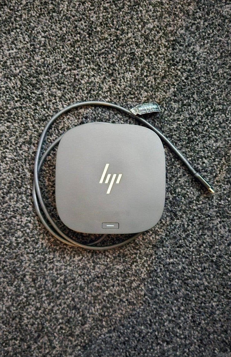 HP USB-C Dock G5-dockingstation - Zonder stroomkabel, Computers en Software, Ophalen of Verzenden, Zo goed als nieuw, Laptop, Docking station